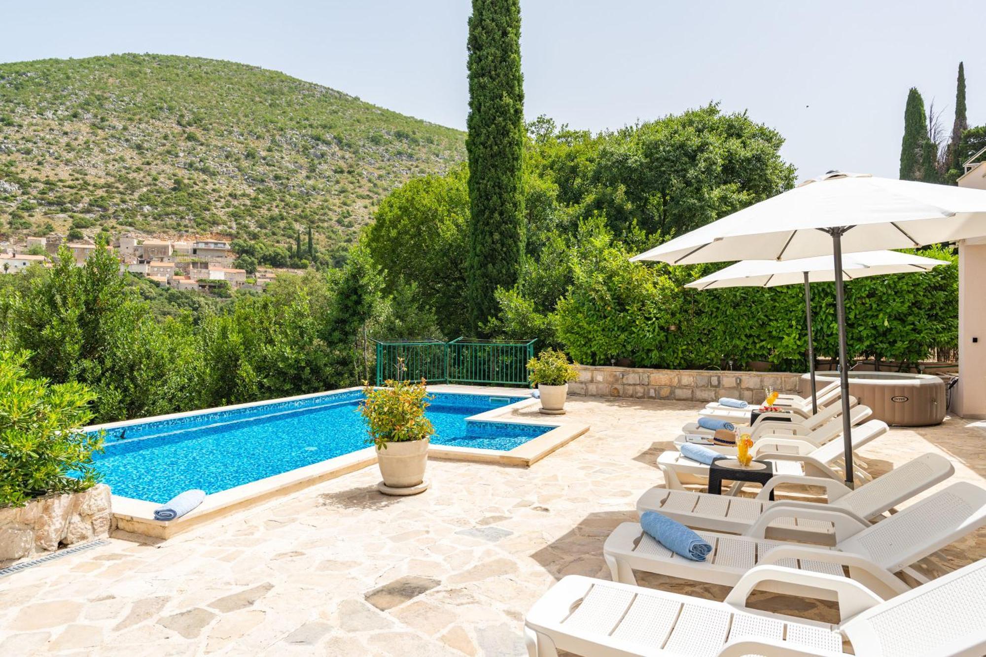Villa Petmat - With Private Pool And 6 Bedrooms 杜布罗夫尼克 外观 照片